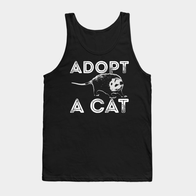 Adopt a Cat Tank Top by giovanniiiii